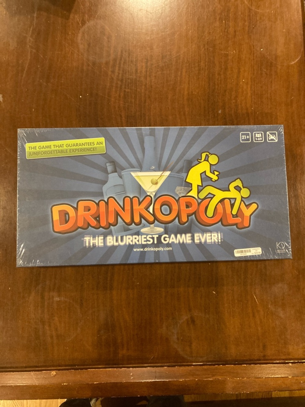 Drinkopoly Adult Party Board Game